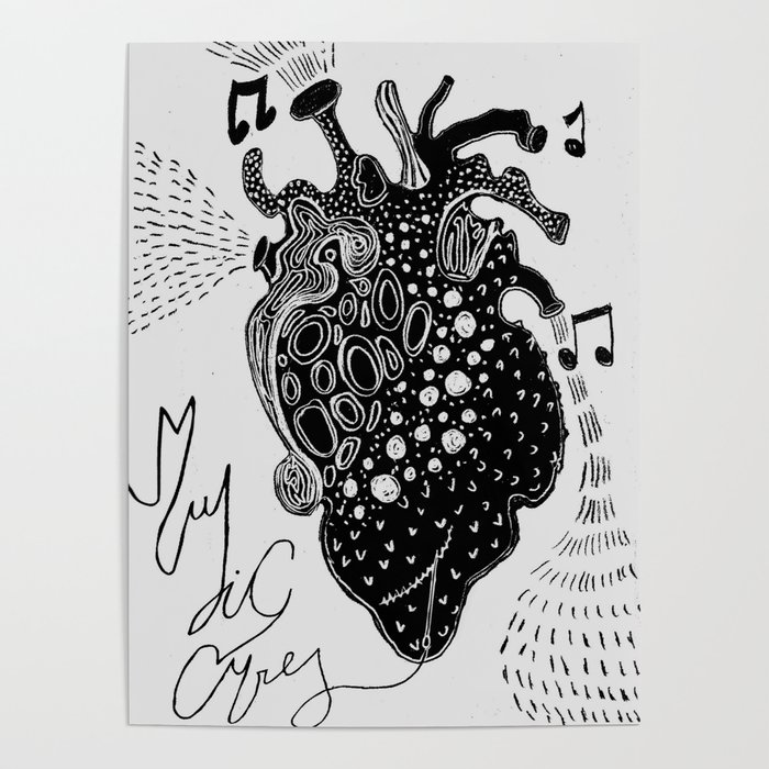 Music cures Poster