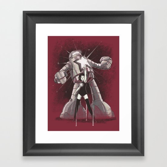Star Power Framed Art Print