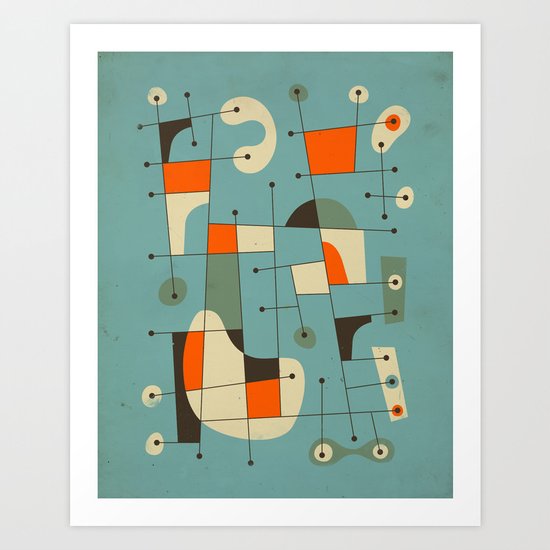 Background Music Art Print