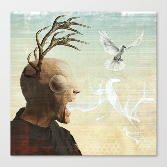 polarity of odds Canvas Print