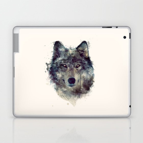 Wolf // Persevere  Laptop & iPad Skin