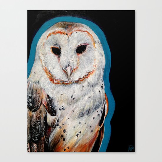 Barn Owl 3 Canvas Print