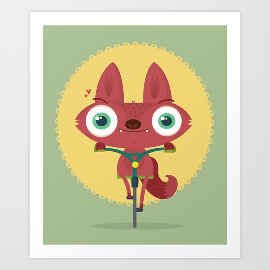 Bicycle Art Print