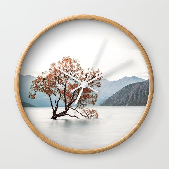 Lone Tree Wall Clock