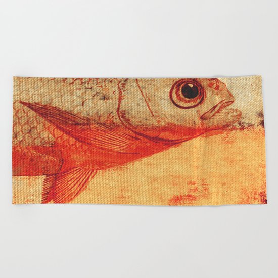 Piscibus 11 Beach Towel