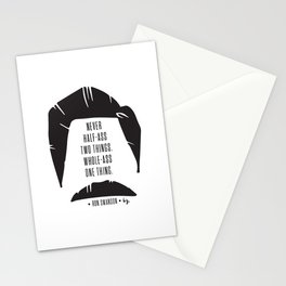 Ron Swanson - Quote Stationery Card