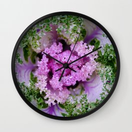 Decorative cabbage pattern Wall Clock