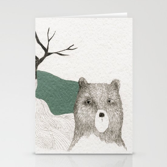 bear Stationery Cards