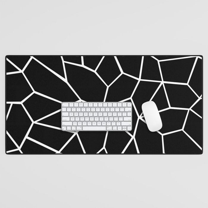 Mosaic Geo Glam #3 #geometric #decor #art #society6 Desk Mat