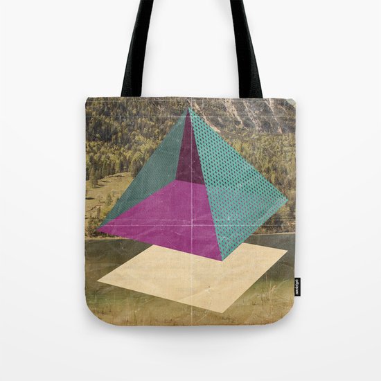 piramidi&nuvole Tote Bag