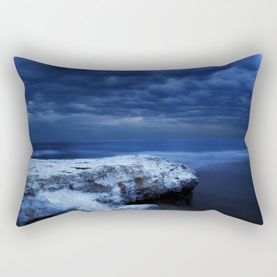 Blue water Rectangular Pillow