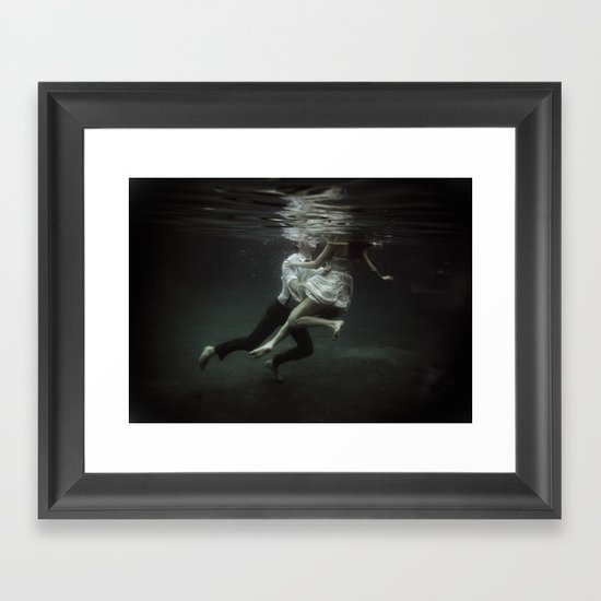 abyss of the disheartened : VII Framed Art Print
