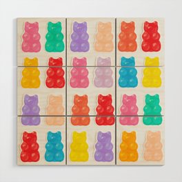 Gummy Bears Wood Wall Art
