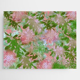 Sunlight in the Garden Coral  Jigsaw Puzzle