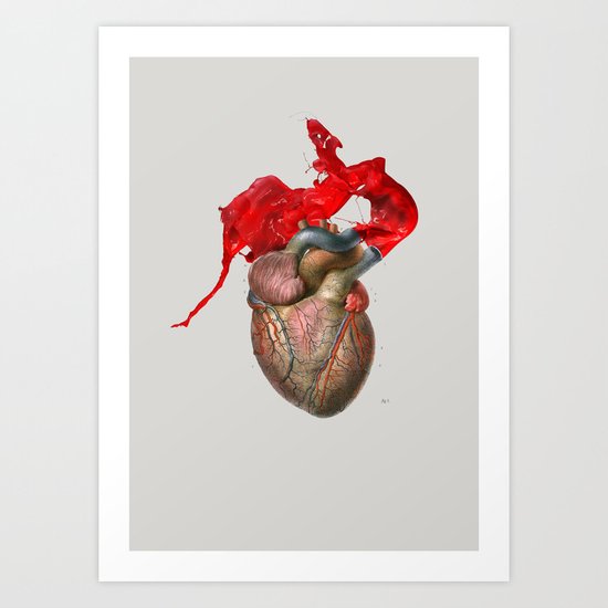 Broken Heart - Fig. 1 Art Print