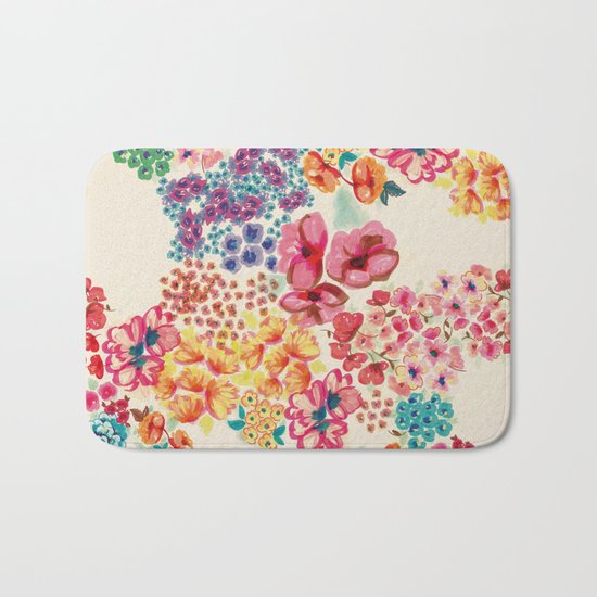Flowers Bath Mat