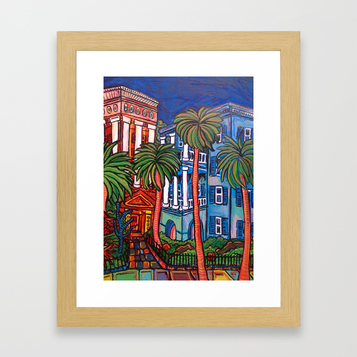 Charleston Battery Framed Art Print By Jasondavisart Society6