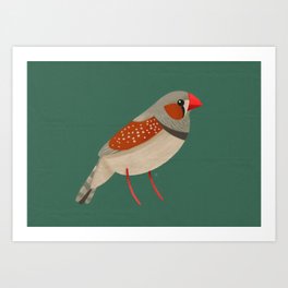 bird motif #40 Art Print