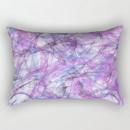 Purple 302 by Kristalin Davis Rectangular Pillow