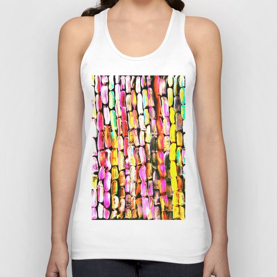 Orange Sugarcane Unisex Tank Top