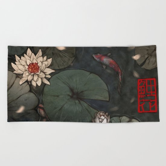 Lotus 2.0 Beach Towel