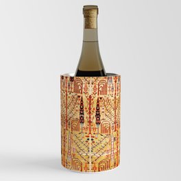 Northwest Persian Heriz Carpet Print Wine Chiller