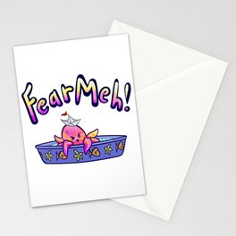 Fear Meh! Stationery Cards