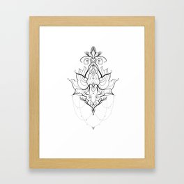 Mandala Jewelry Framed Art Print