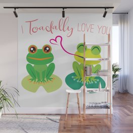 I Toadally Love You Wall Mural