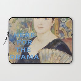 Drama Queen Funny Altered Art Laptop Sleeve