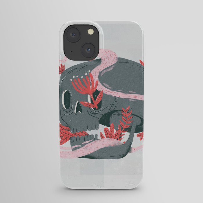 death and silence iPhone Case