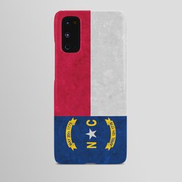 Flag of North Carolina US State Flags Tar Heel Banner Standard Colors Android Case