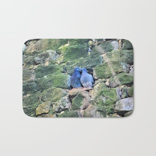 Italian Love Doves Bath Mat
