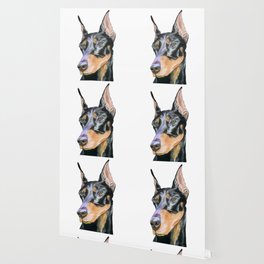 Dobermann Wallpaper For Any Decor Style Society6