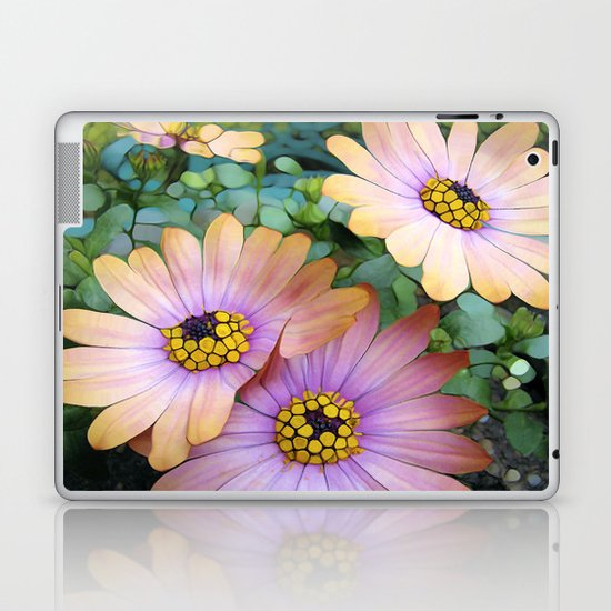 Glowing Gerbera's Laptop & iPad Skin