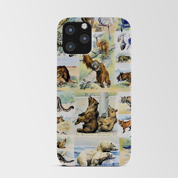 Adolphe Millot "Mammals" 1. iPhone Card Case