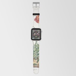 Common Red Field Poppy Apple Watch Band