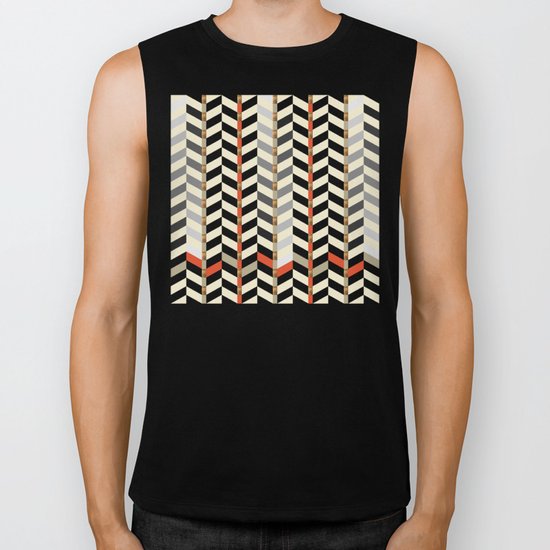 Geometric#29 Biker Tank