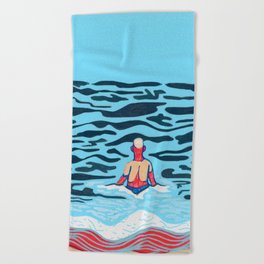 Forgotten Beach Beach Towel