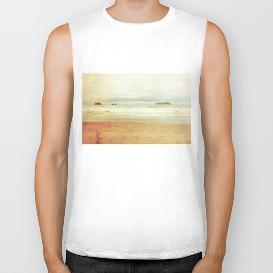by the sea Biker Tank