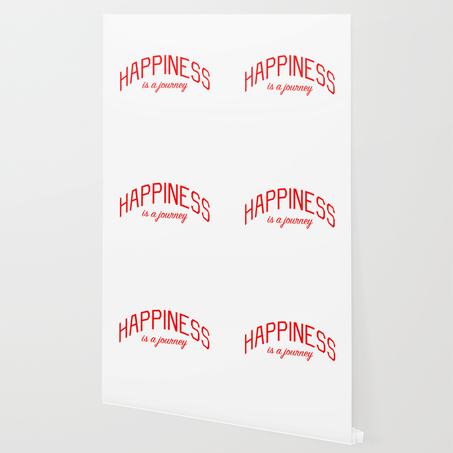 Happiness Is A Journey Mindfulness And Positivity Wallpaper By