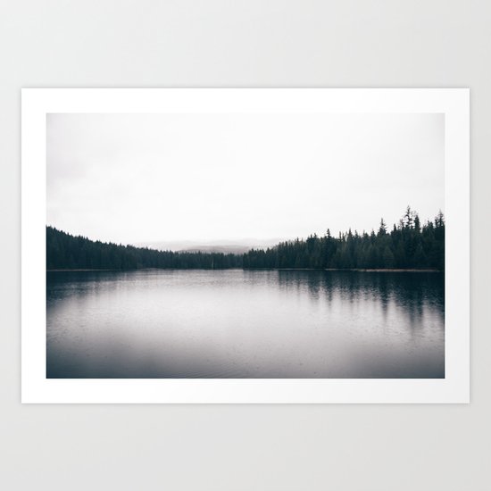 Forest Lake II Art Print