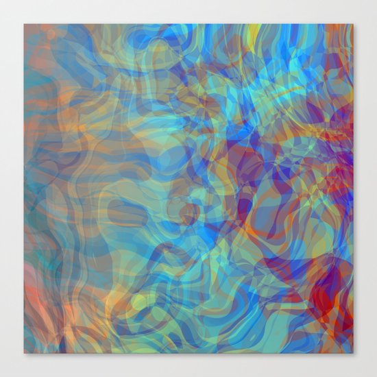 Like Fire and Ice Canvas Print