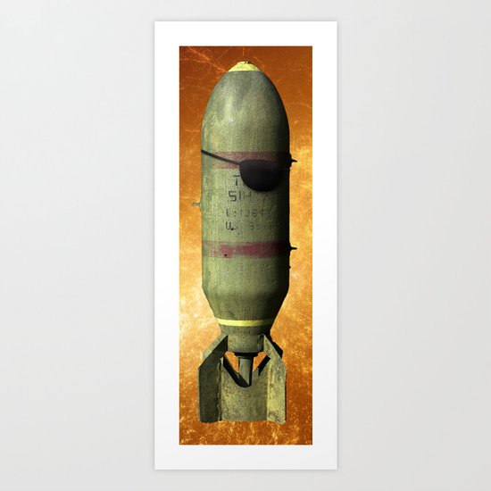 Pirates Are Da Bomb Art Print