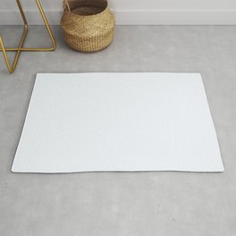 Bright White - From Pantone Clarify Palette Area & Throw Rug