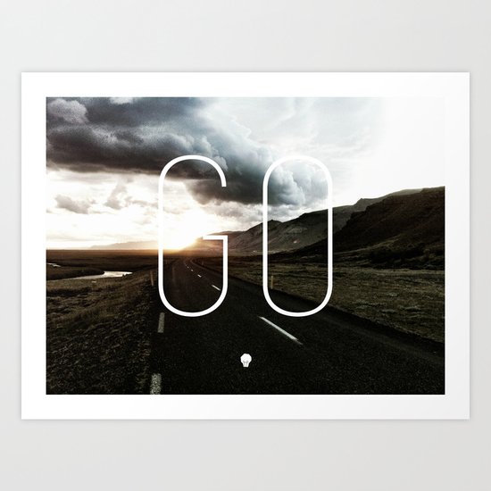 Go Art Print