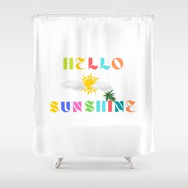 Hello Sunshine Shower Curtain