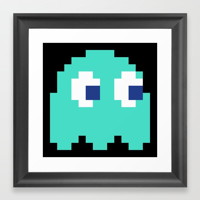 8-Bits & Pieces - Inky Framed Art Print