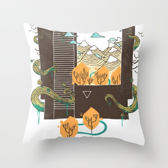 A World Within Throw Pillow