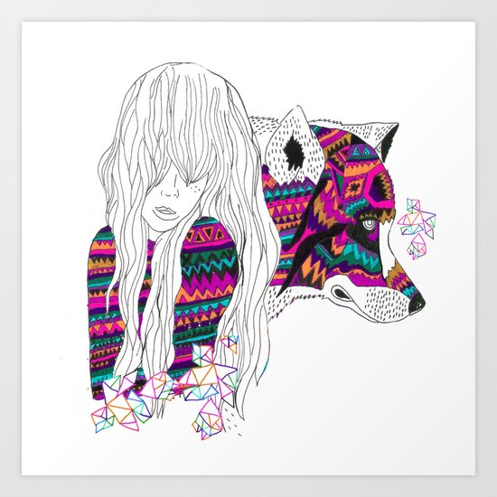 ▲SHE-WOLF▲ Art Print